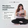 Mindful Modern Zabuton Meditation Mat - Cotton Filled Yoga and Meditation Pad - Zabuton Meditation Cushion for Kneeling and Sitting Support - Large Rectangular Sitting Floor Pillow for Bench or Zafu view 2