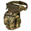 Gexgune Climbing Bags | Waterproof Nylon Tactical Drop Leg Bag Molle System Hunting Tool Waist Pack Belt Thigh Pouch Men Women Military EquipmentJungle Camo view 1