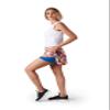 Queen of the Court Splatter Paint Womens Performance Athletic Skirt |Tennis | Running | Training | Pickle Ball Skort (X-Large) view 3