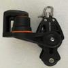 Sailboat Hardware 35mm 1 3/8" Single Swivel Shackle Fiddle Angle Fairlead Cleat Block BP-3521FE view 2