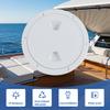 Boat Hatch, 4" 6" 8" White Round Non Slip Inspection Hatch w/Detachable Cover for Marine Boat Yacht (8 Inch) view 4