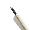 31Inch Archery Wooden Shaft for DIY Arrows withput Tips Hunting Arrows Target Practice Arrows with 5 Turkey Fethers for Recurve Bow&Longbow 12 Pack view 4