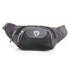 Chest Bag Multi-Function Pocket Messenger Bag Sports Fanny Pack Diagonal Bag Unisex Waist Pack Large-Capacity Pockets VB-29 (Black) view 1
