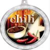 Chili Pot Medal, 2 1/2" Silver Glitter Chili Cook Off Medals, Great Cooking Awards 50 Pack Prime view 2