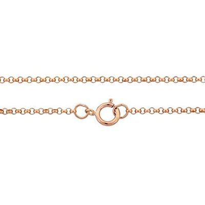 14Kt Rose Gold Filled 1.2mm 22" Rolo Chain - 1pc (4852)/1