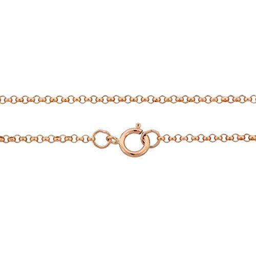 14Kt Rose Gold Filled 1.2mm 22" Rolo Chain - 1pc (4852)/1