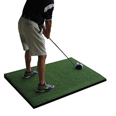 Commercial Pro 3'X5' Golf Hitting Stance Mat- 3/8" Closed Cell Foam Backing