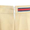 Sunny Fashion Girls Dress Beige Suspender School Uniform Bow Tie Size 7 view 3