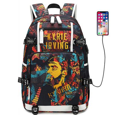 Basketball Player 11 Multifunction Backpack Travel Daypacks Fans Bag (Style 2)