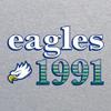 AH1177 - FGCU Eagles Throwback Year Stripe Hoodie - Large - Sport Grey view 2