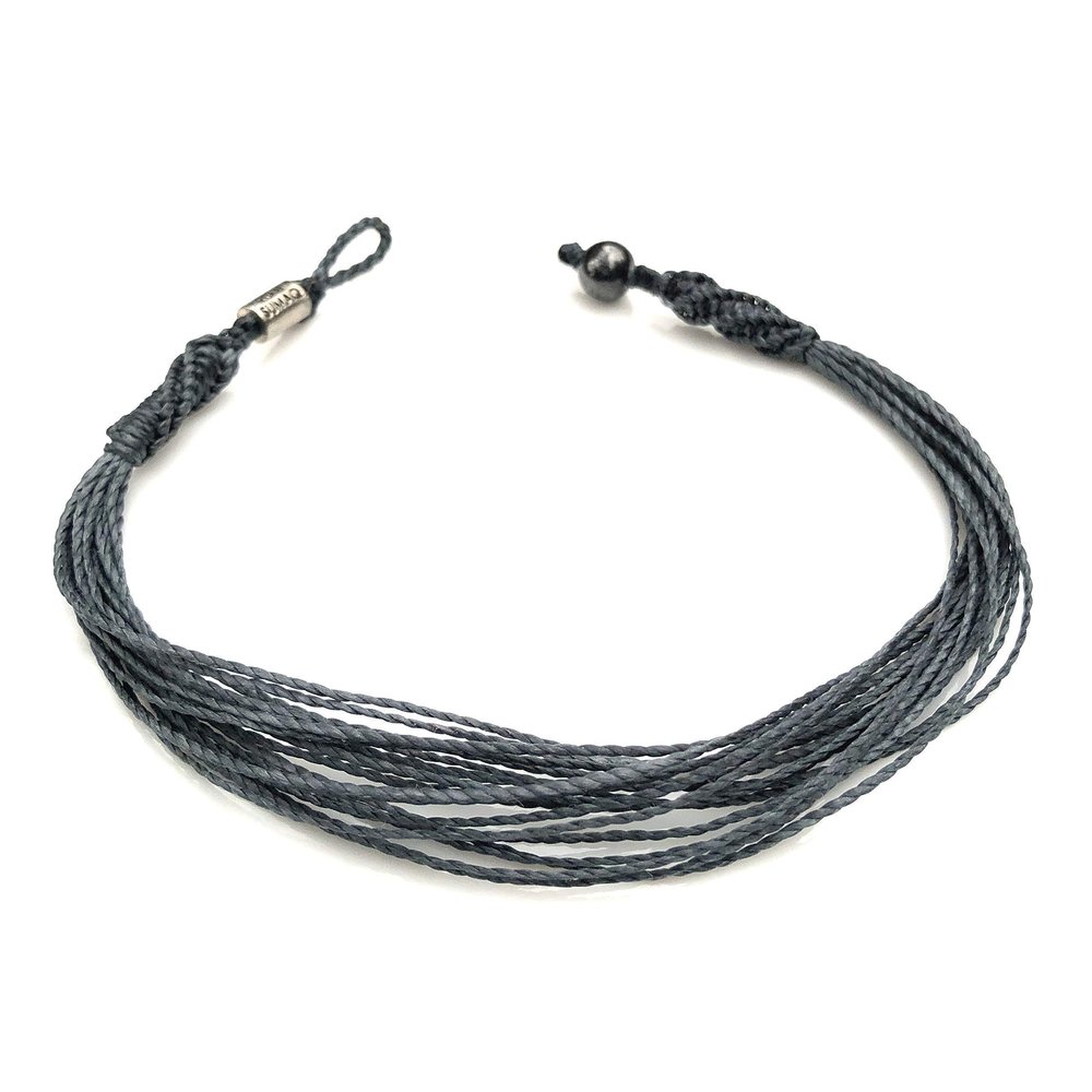 Rumi Sumaq Surfer Anklet Macrame Ankle Bracelet Unisex Woven Beach Foot Jewelry Custom Sized for Men Women and Kids