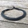 Rumi Sumaq Surfer Anklet Macrame Ankle Bracelet Unisex Woven Beach Foot Jewelry Custom Sized for Men Women and Kids view 3