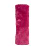 Rhinegold Unisex's Luxe Noseband Cover, Raspberry, One Size view 1