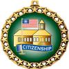 Citizenship Medal, 2 1/2" Galaxy Star Citizenship Medals, Great Citizen Awards 100 Pack view 2