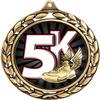 5K Race Medals - 2 1/2" Laurel Wreath 5K Medal - Great Racing Awards for Kids 50 Pack Prime view 2