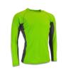 Sharkskin Rapid Dry Long Sleeves Tops Loose Fit Lime Green view 1