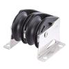 Marine Boat Yacht Sailboat Dinghy 38mm 1 1/2 Inch Deluxe Double Upright Lead Block Small Boat Block Master SPB-3816F view 1