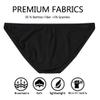 JINSHI Men's Sexy Underwear Low Rise Bikini Briefs Stretch Pack of 3 view 2