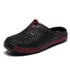 ILINXUAN Womens Mens Bathroom Garden Non-slip Hole Breathable Lightweight Sandals Unisex Beach Quick Drying Sandals Couple Indoor/Outdoor Slippers Black EU 40 view 1
