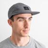 Tillak Wallowa Camp Hat, Lightweight Nylon 5 Panel Cap with Snap Closure (Basalt Grey) view 2