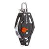 Marine Boat Yacht Sailboat Dinghy 57mm 2 1/4 Inch Ratchet Single Swivel Shackle Becket Block Small Boat Block Master RA-0502F view 1