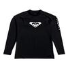Roxy Girls Whole Hearted - Long Sleeve UPF 50 Rashguard - Girls 2-7 - 4 - Black Anthracite 4 view 1