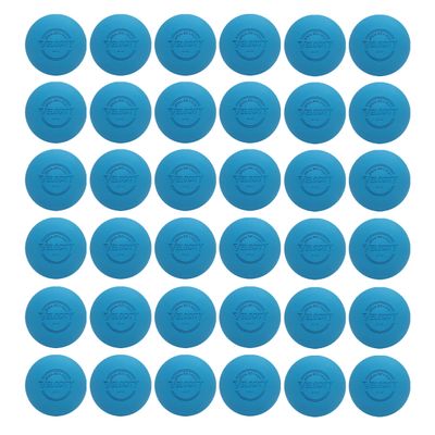 Velocity Practice Lacrosse Balls - 1, 2, 3, 6, 12, 18, 24, 36, 60 and 120 Packs - Official Size and Weight - Light Blue