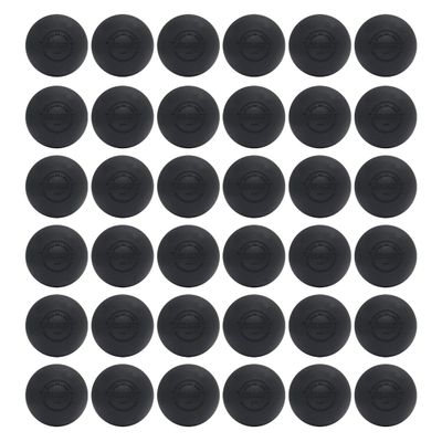Velocity Practice Lacrosse Balls - 1, 2, 3, 6, 12, 18, 24, 36, 60 and 120 Packs - Official Size and Weight - Black