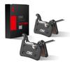 2 Pairs Bicycle Disc Brake Pads for Shimano XT M765 M775 M776 LX M585 XTR M965 M966 M975 SLX M665 T665 Deore M535 M595 M596 Saint Hone Alfine, Resin Organic view 1