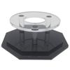 OnDisplay Deluxe UV-Protected Baseball/Tennis/Softball Display Case - Octagon Black Base view 3