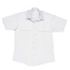 Liberty Uniform Men's Short Sleeve Police Shirt | 65% Polyester and 35% Cotton | Permanent Press Uniform Apparel White view 1
