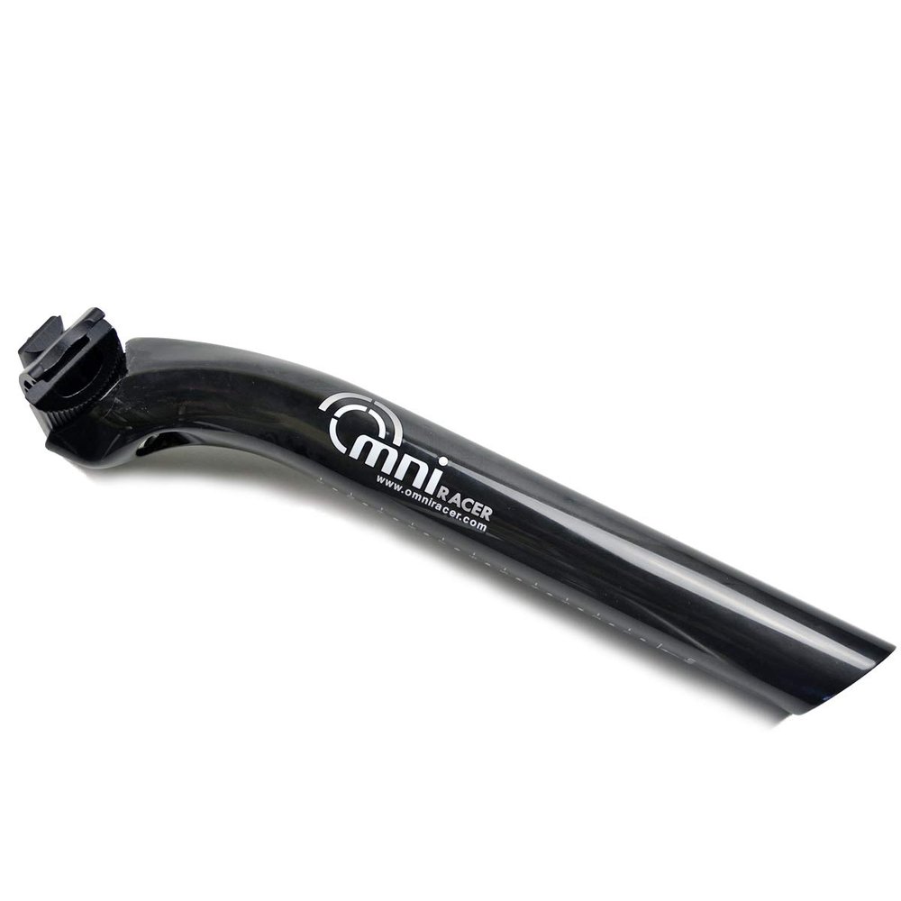 27.2x300mm OMNI Racer World's Lightest Ultra-Lite Carbon Seatpost 25mm Setback