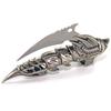 5.5" Iron Stainless Steel Finger Claw (Silver Blade Reaver Blade) view 4