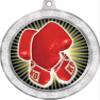 Boxing Medal, 2 1/2" Silver Glitter Boxing Glove Medals, Great Boxing Awards 50 Pack Prime view 2