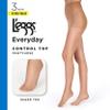 L'eggs Women's Everyday Control Top Panty Hose, Nude, B view 4