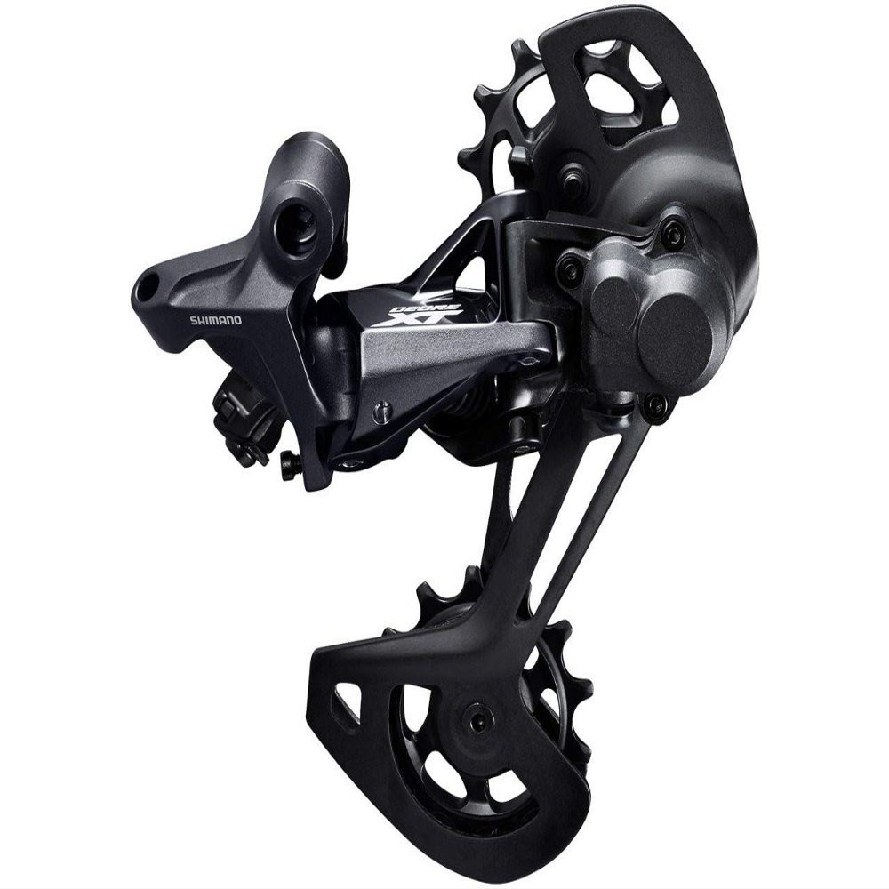 Shimano Deore XT RD-M8120 XT 12-Speed Rear derailleur, Shadow+, SGS, for Double, Black, Long