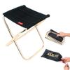 Outdoor Folding Chair Portable Foldable Aluminum Alloy Camping Travel Chair Fishing Stool Backpacking Seat Stool Fishing Bedchairs (L) view 1