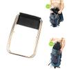 Outdoor Folding Chair Portable Foldable Aluminum Alloy Camping Travel Chair Fishing Stool Backpacking Seat Stool Fishing Bedchairs (L) view 4