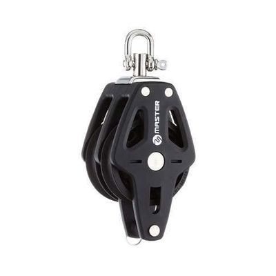 Sailboat Dinghy Hardware 72mm 2 5/6" Double Swivel Shackle Becket Plain Bearing Master BP-7204F