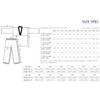 Korea Taekwondo Fighter Pants White Competition MMA Martial Arts UFC Karate Hapkido Gym School Academy Match (200 (Height 190~200cm)(6.23ft~6.56ft)) view 2