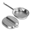 Goetland 304 Stainless Steel US Military Mess Kit Plate Set GI Type Outdoor Camping Hiking Picnic BBQ Beach view 2