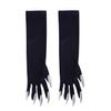 Ylucky 3D Animal Claw Paw Gloves - Cosplay Bear Dinosaur Mitts Thermal Hand Warmer Winter Finger Werewolf Gloves for Halloween Costume Props Christmas (Ghost Claw) view 3