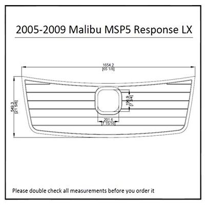 JZ 2005-2009 Malibu MSP5 with Hatch Cut Out Boat Swim Platform Pad Boat EVA Deck (New Light Brown)