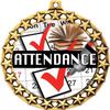 Attendance Medal, 2 1/2" Galaxy Star Perfect Attendance Medals, Great Attendance Awards 50 Pack Prime view 2
