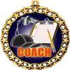 Coach Medal, 2 1/2" Galaxy Star Coaching Medals, Great Coach Awards 100 Pack Prime view 2