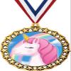 Unicorn Medal, 2 1/2" Galaxy Star Unicorn Medals, Great Unicorn Awards 10 Pack Prime view 1