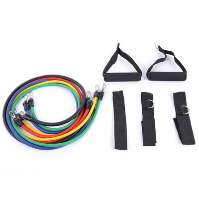 Hazey Fashions Set Elastic Flexible Yoga Strap Resistance Bands