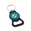 Aminco NFL Miami Dolphins Bottle Opener Keychain