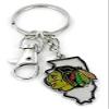 Aminco NHL Chicago Blackhawks Heavyweight Home State Design Keychain view 1