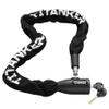 Titanker Bike Chain Lock, Security Anti-Theft Bike Lock Chain Bicycle Chain Lock Bike Locks for Bike, Motorcycle, Bicycle, Door, Gate, Fence, Grill (6mm, 8mm, 10mm Thick Chain) (Black-10mm Chain) view 1